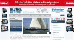 Desktop Screenshot of nauticareport.it